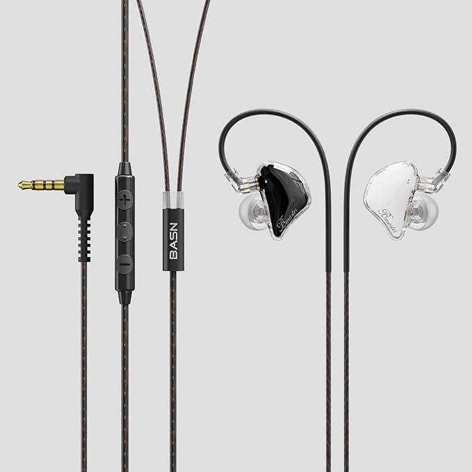 BASN Bmaster Triple Driver in-Ear Monitors Headphones - Image 4