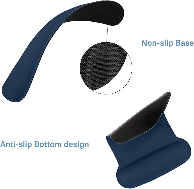 MOSISO Wrist Rest Support for Mouse Pad & Keyboard Set, Ergonomic Mousepad - Image 5