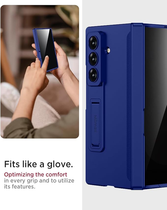 Miimall for Z Fold 7 Case with Privacy Screen Protector, Built-in Adjustable - Image 7