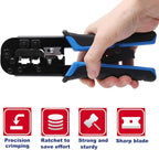 Delgada RJ45 Ethernet Network Crimping Tool Kit - Image 3