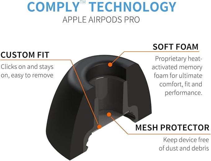 Comply Memory Foam Replacement Earbud Tips - Image 6