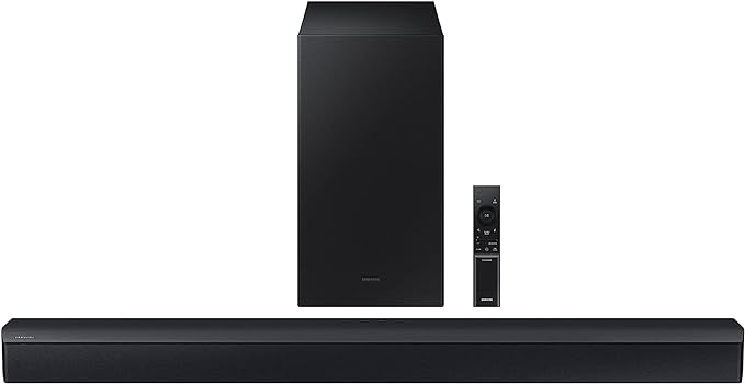 Samsung HW-C450 2.1ch Soundbar w/DTS Virtual X, Subwoofer Included, Bass Boost by Samsung%C2%AE