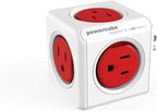 Allocacoc PowerCube Original, 5 Outlets, Wall Plug, Power Charger, Surge by Allocacoc