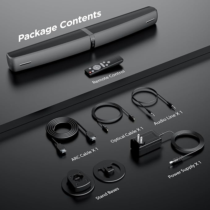 Sound Bar for Smart TV, 90W Soundbar - Image 8