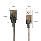 75 FT USB Extension Cable, USB 2.0 Type A Male to A Female Active Repeater - Image 6