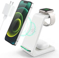 3 in 1 Wireless Charging Station, 2025 Upgraded Fast Desk Charger Station by LABJOB