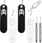 6 Pack SIM Card Removal Tool, Sim Card Tray Opening Tool Eject Pins Needle by IOUALEY