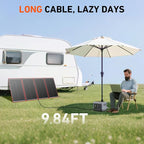 DOKIO 300W Portable Foldable Solar Panel Kit, - Image 8