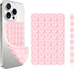 1 Pack Silicone Suction Cup Phone Case Mount Double Sided, Phone Accessories by Giumel