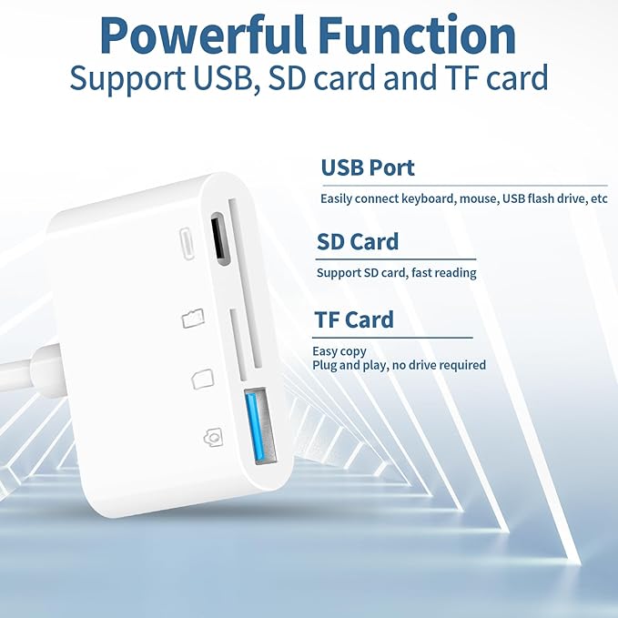 USB-C to SD Card Reader for iPhone iPad - Image 6