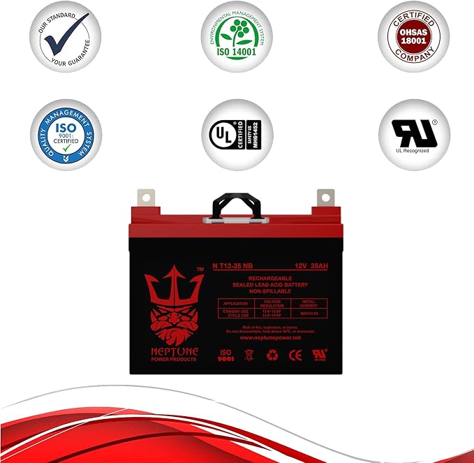 NT-12-35 NB 12V 35AH U1 Deep Cycle AGM Solar Battery Replaces 33Ah, 36Ah Brand - Image 8