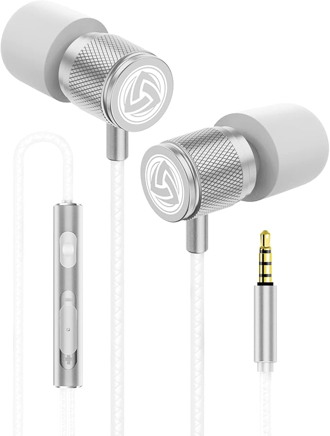 LUDOS Ultra Wired Earbuds in-Ear Headphones, 5 Years Warranty, Earphones by Ludos