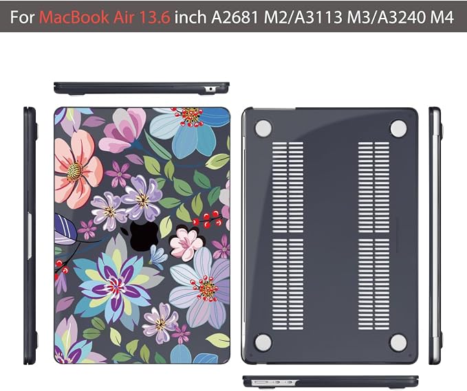 Teryeefi for MacBook Air 13.6 inch Case M4 M3 M2 2024-2022 Release Model A3240 - Image 7