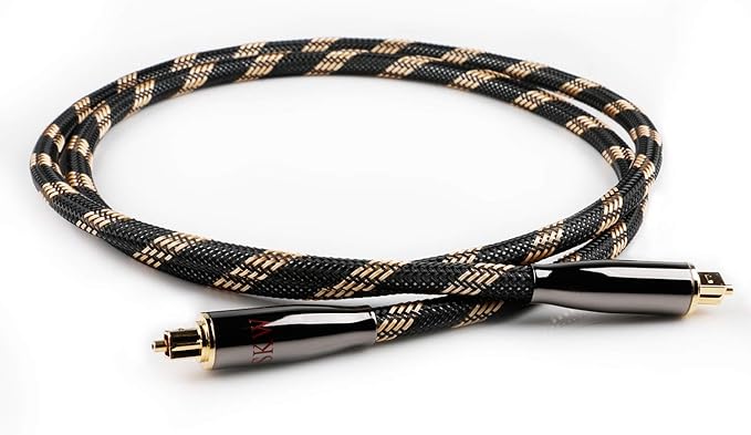 SKW Optical Digital Audio Toslink Cable Home Theater Fiber Optic Male to Male by SKW