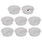 uxcell 8 Pcs 53mm Desk Grommet, Plastic Cable Hole Cover, Wire Cord Cable by uxcell
