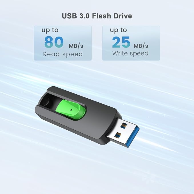 Aiibe 256GB USB 3.0 Flash Drive Thumb Drive 256GB USB Drive Memory Stick Jump - Image 2
