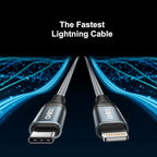 Long USB C to Lightning Cable 10FT, 11 Plus, iPad Pro, iPod and AirPods - Image 3