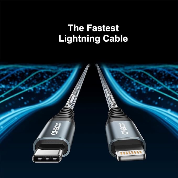 USB C to Lightning Cable 6FT, 11 Plus, iPad Pro, iPod and AirPods - Image 3