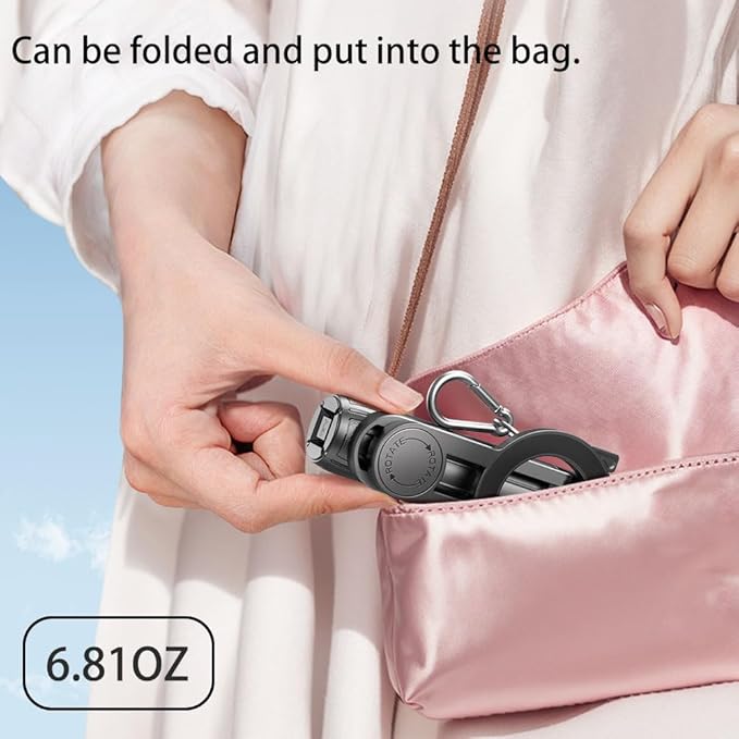 4-in-1 Multi-Functional 360° Rotating Mini Magnetic Portable Selfie Stick - Image 7
