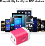 Wall Charger Adapter, USB Cubes, Samsung GalaxyS24, S20 Plus - Image 7