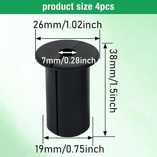 4pc Starlink Cable Grommet 3/4" Silicone Waterproof Wall Hole Pass Through - Image 7