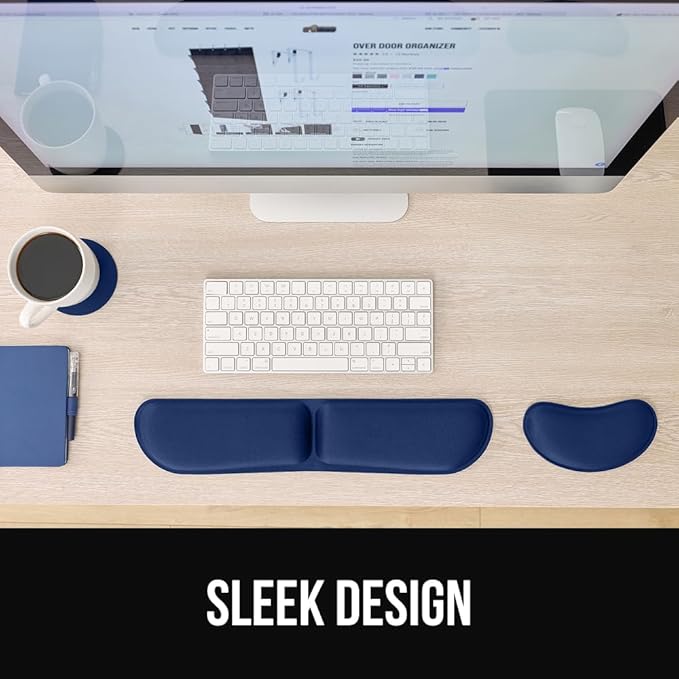 GORILLA GRIP Silky Gel Memory Foam Keyboard Wrist Rest - Image 9