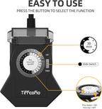 Outdoor Timer Outlet Waterproof, 24 Hour Mechanical Light Timer Outdoor - Image 3