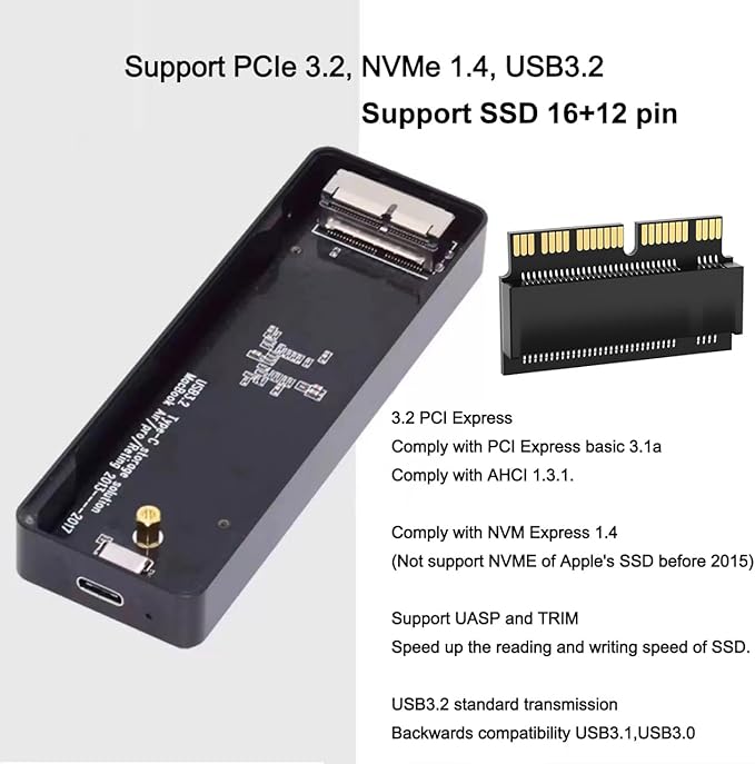 External SSD Enclosure USB-C 3.2 - Image 8