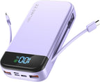 Portable Charger 32000mAh, 22.5W QC 3.0 PD 20W Smart LED Display Fast Charging by BLJIB