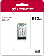 Transcend 512GB MTE400S M.2 2242 PCIe Gen3x4 SSD, Compatible - Image 2