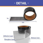 HA SHI Screen Repair Kit for Windows or Doors 3-Layer Strong Adhesive Tape - Image 5