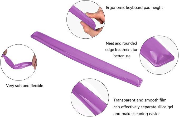 Silicone Gel Keyboard Wrist Rest Set Plus - Image 5