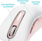 memzuoix 2.4G Wireless Mouse, 1400 DPI Computer Mice - Image 3