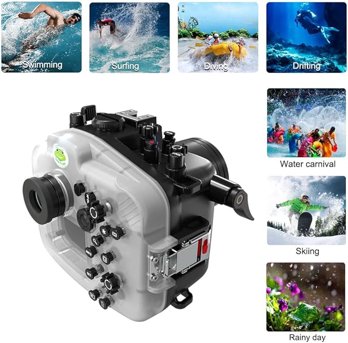 Sea frogs Underwater Camera Case Compatible - Image 4