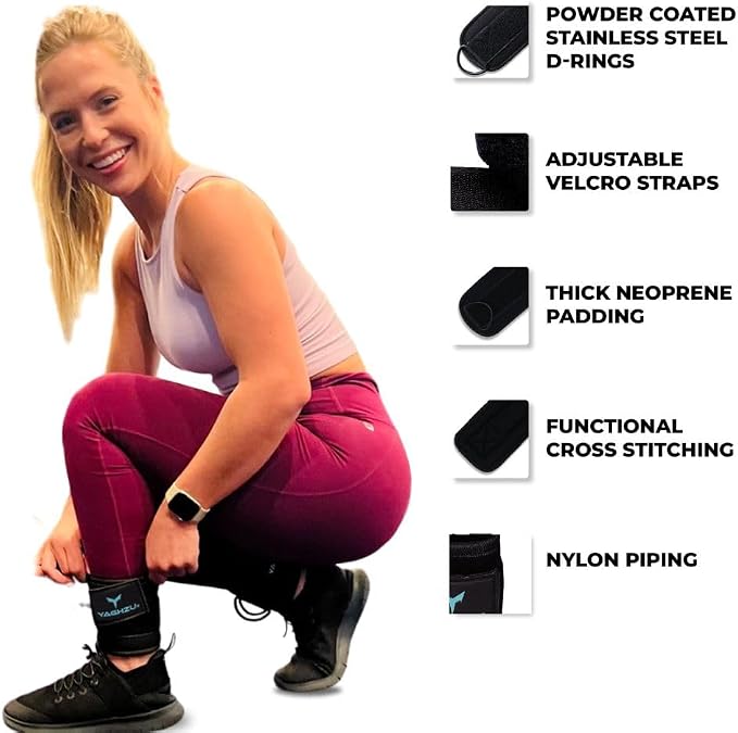 Ankle Straps for Cable Machines Women - Image 2