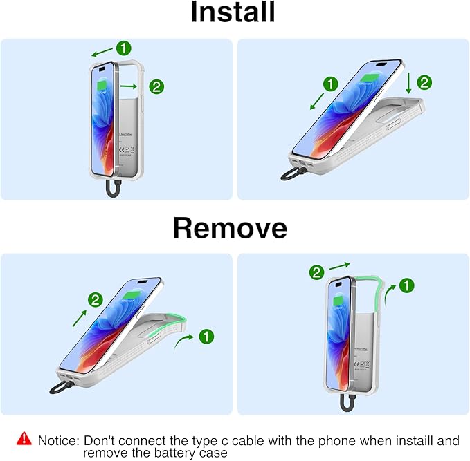 GIN FOXI Fast Charging Battery Case - Image 7