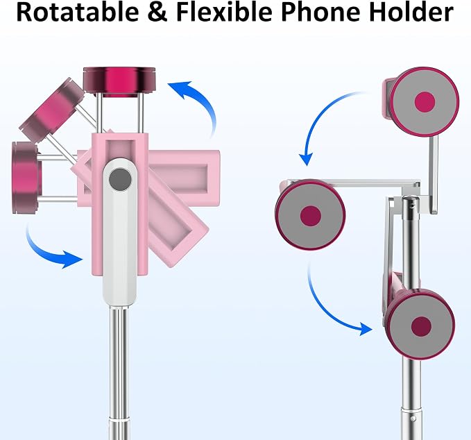 Selfie Stick Tripod, Foldable Cellphone Tripod - Image 3