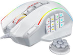 Redragon Gaming Mouse, MMO Gaming Mouse UP 12400 DPI, 19 Macro Programmable by REDRAGON