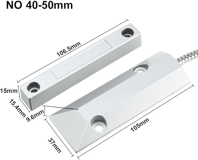 uxcell Rolling Door Contact Magnetic Reed Switch Alarm - Image 2