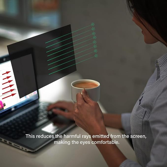 22 Inch - 16:9 Aspect Ratio - Computer Privacy Screen Filter - Image 6