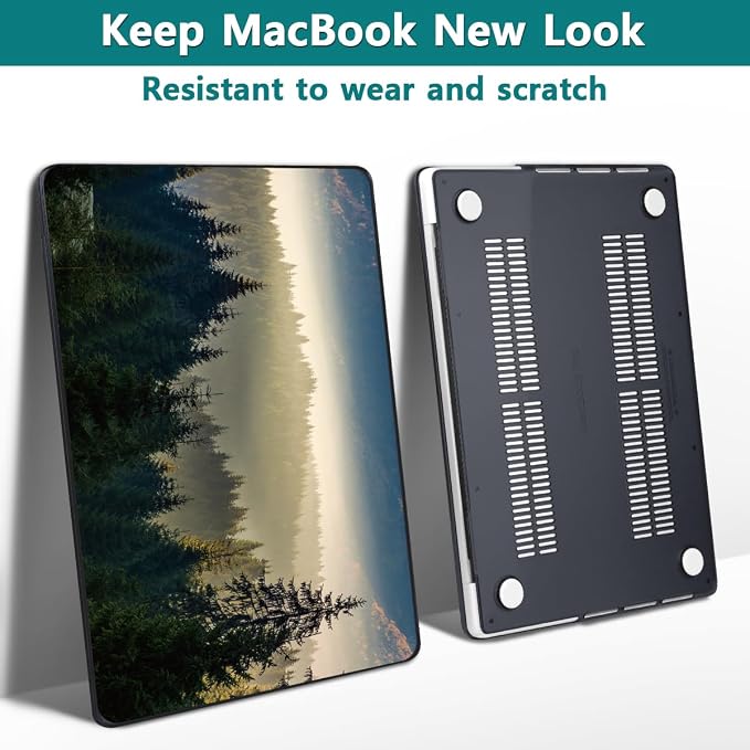 Teryeefi for MacBook Pro 14 inch Case M4 M3 M2 M1 2024 2023 2021, Hard Shell - Image 4