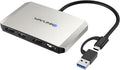 WAVLINK USB C and USB 3.0 to Dual 4K DisplayPort/HDMI Adapter, Displaylink by WAVLINK%C2%AE