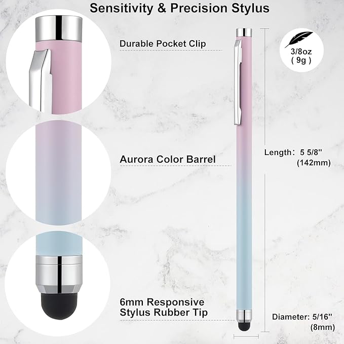 Stylus Pens for Touch Screens 12 Pack Linfanc Stylus Pen for iPad High - Image 4