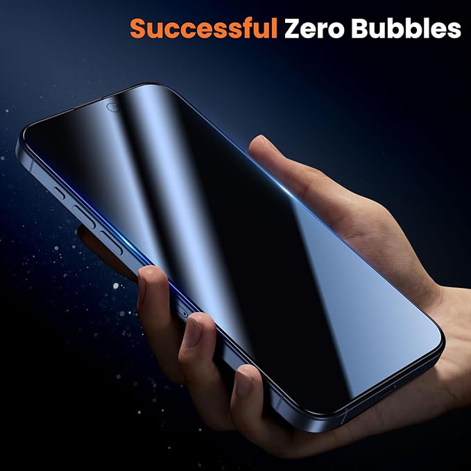 UniqueMe for iPhone 15 Pro Max Privacy Screen Protector - Image 8