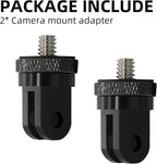 1/4 Inch Aluminum Metal Camera Mount Adapter, Conversion Camera Tripod Mount - Image 7