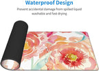 Pink Flower Large Mouse Pad Extended Gaming Mousepad 31.5 x 11.8 Inch - Image 4