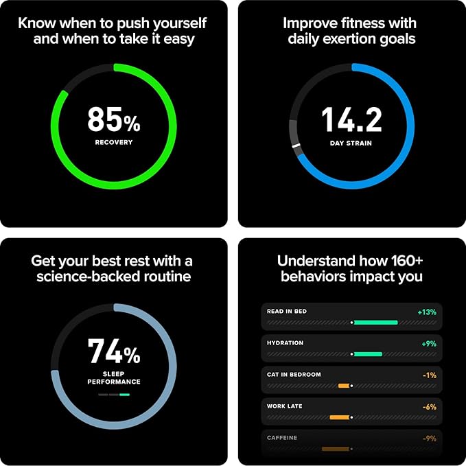 WHOOP – 12-Month Membership – 5.0 Health and Fitness Wearable – 24/7 Activity - Image 8