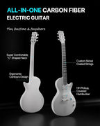 Enya Electric Guitar Nova Go Sonic Smart Electric Carbon Fiber Guitarra - Image 2