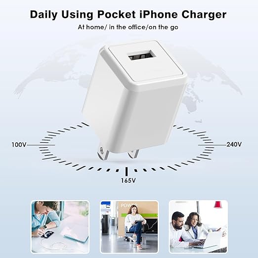 iPhone Charger, 3 Pack 10ft iPhone Charger Data Sync Transfer Lightning Cable - Image 2