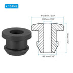 PATIKIL 9.5mm / 3/8 Inch Drill Hole, 1/4 Inch ID Rubber Grommets - Image 2